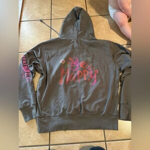 Natural Life Be Happy Hoodie